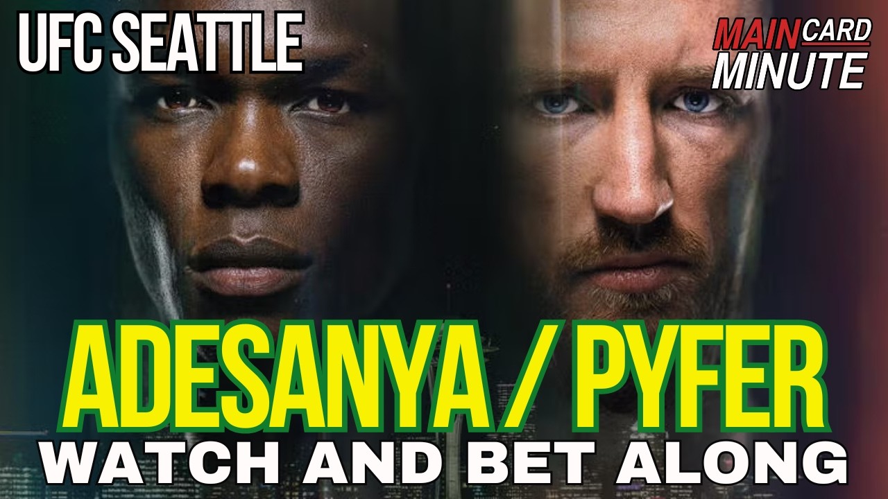 UFC Seattle: Israel Adesanya vs. Joe Pyfer LIVE Stream | Watch Along Fight Companion