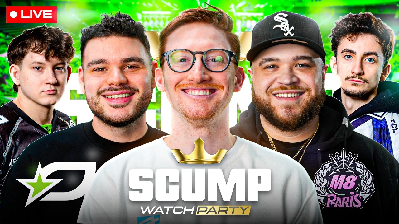 🔴LIVE - SCUMP WATCH PARTY!! OpTic TEXAS VS LA THIEVES | CDL PARIS MAJOR 4 CHAMPIONSHIP SUNDAY