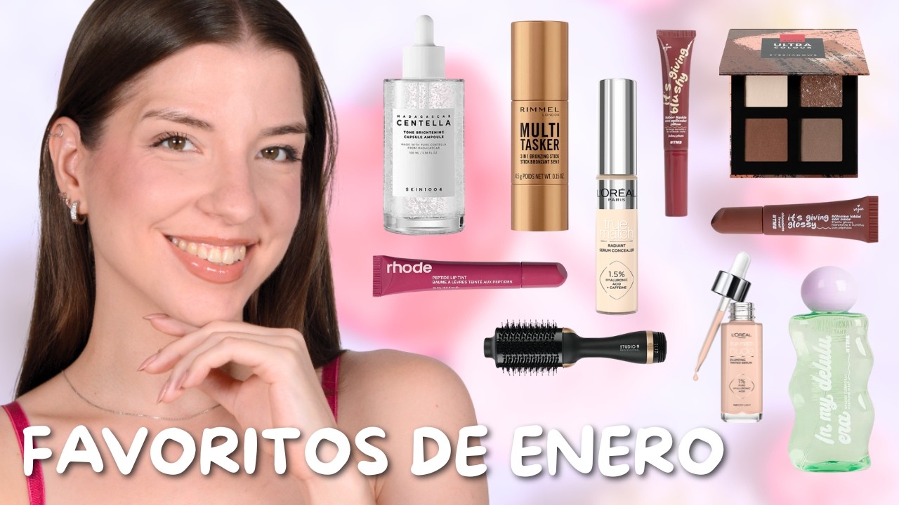 Lo que MÁS USÉ en ENERO | Maquillaje, perfumes & más🧚‍♀️