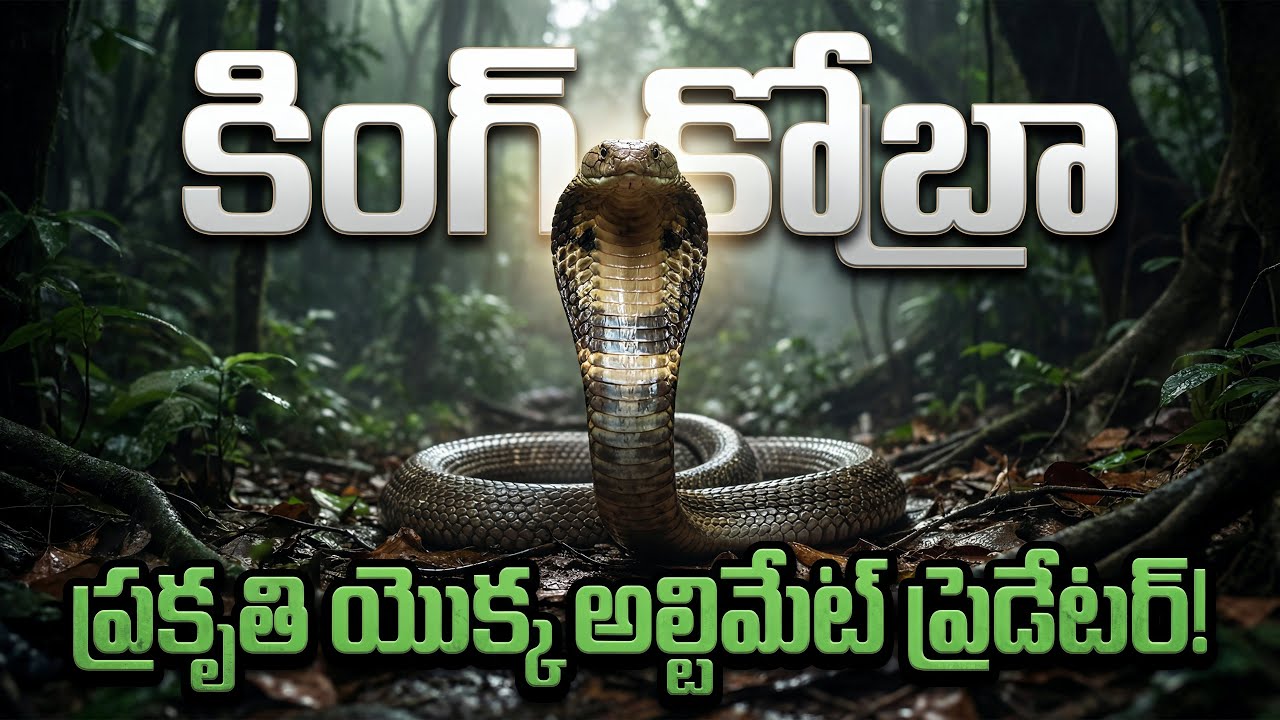 పాముల రారాజు కింగ్ కోబ్రా | The Real Story of King Cobra | Nature's Ultimate Predator