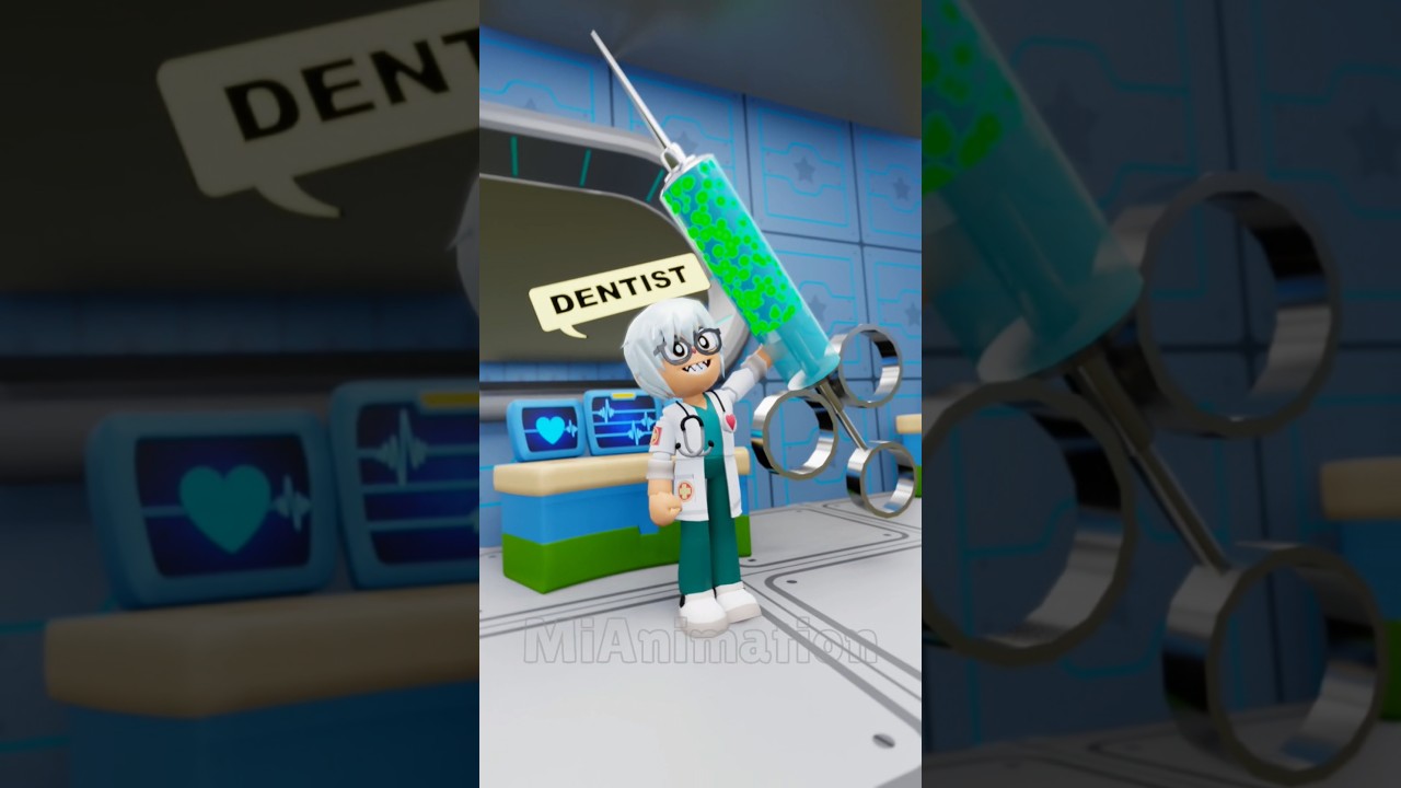 Dentist PRANKED Me 😂 PK XD Funny Meme #comedy #memes #pkxd #animation #shorts