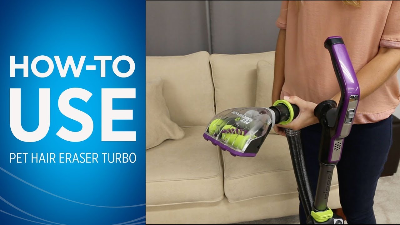 How to Use Your BISSELL® Pet Hair Eraser® Turbo Vacuum
