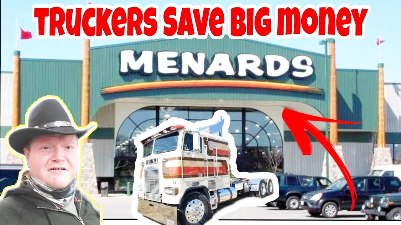 #Menards for Trucker Tools | Trucking friendly hardware store | Owner Operator shopping money Tips