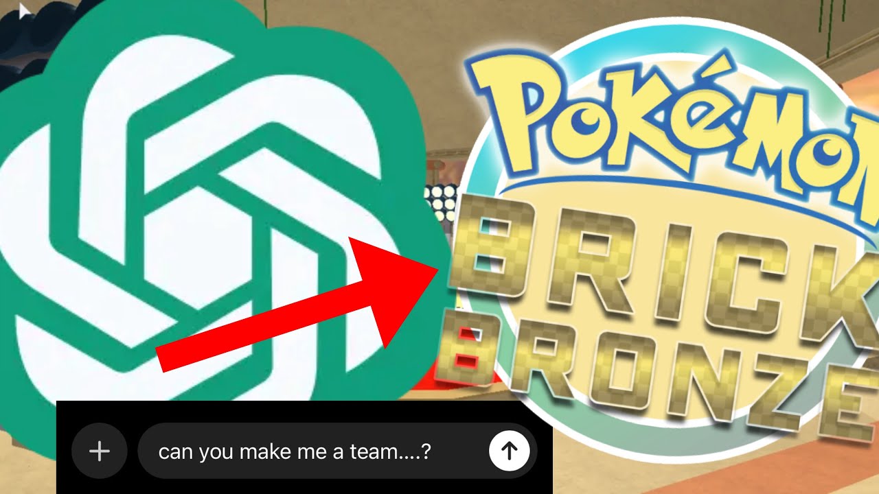Pokémon Brick Bronze but ChatGPT decides my team ? | Pokémon Roria Conquest