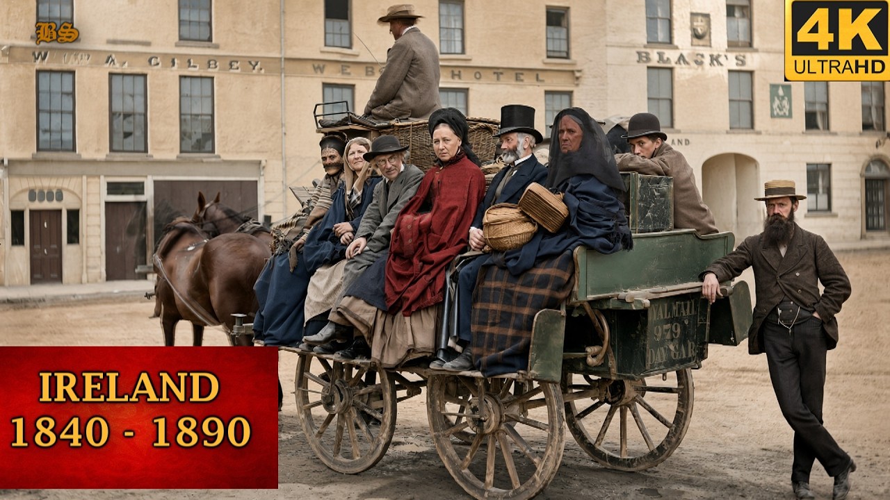 The Oldest Photos of Ireland Ever Taken Brought to Life / HD Colorized