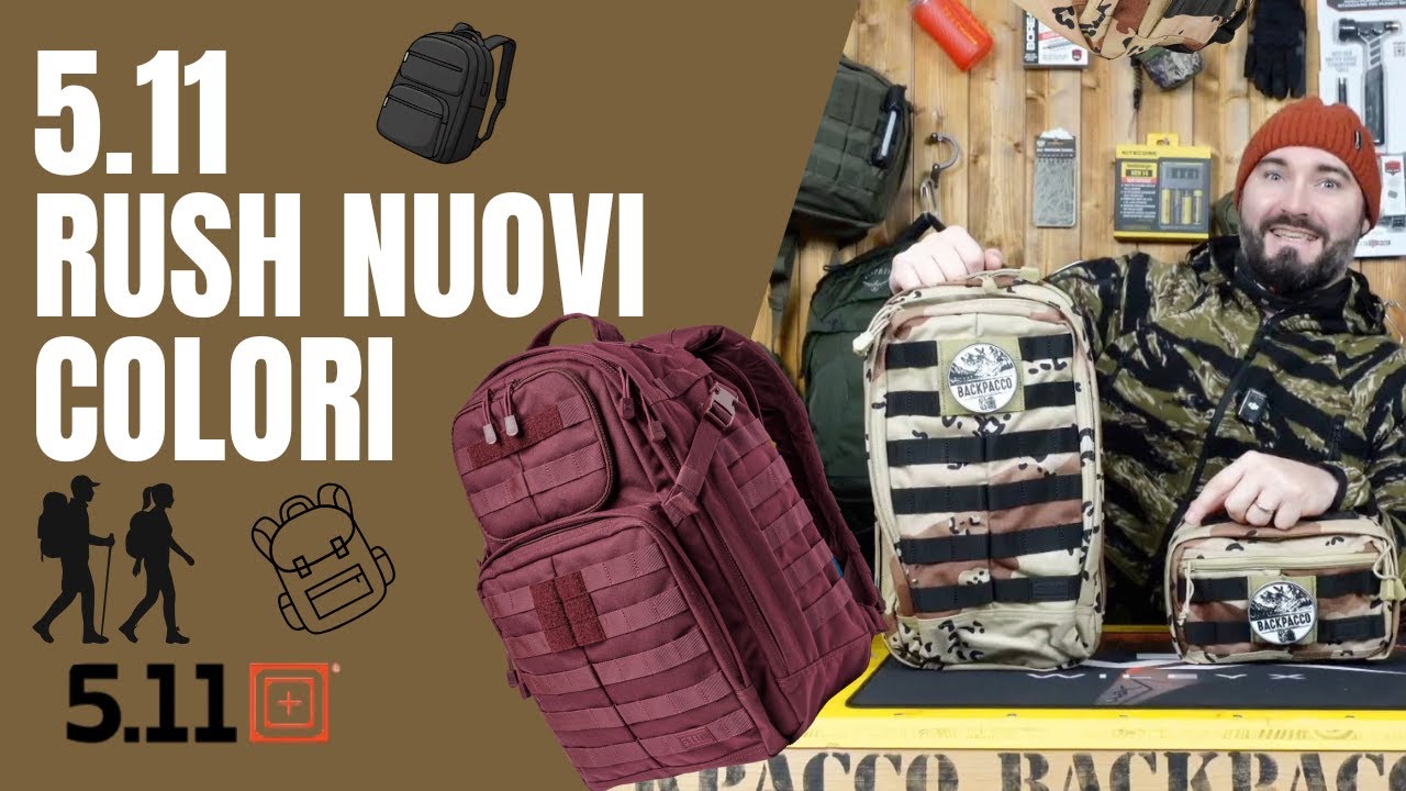 5.11 RUSH - NUOVI COLORI!