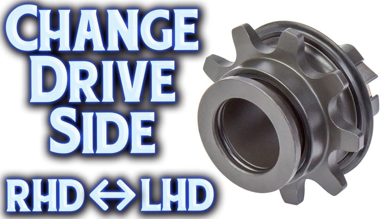 Switch Drive Side On Odyssey/GSport Cassette Hubs! RHD & LHD!