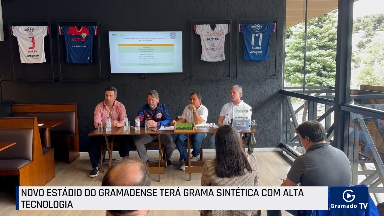 Estádio do Gramadense terá grama sintética de alta tecnologia