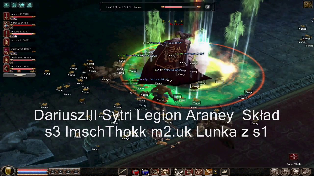 DIIIM2 Metin2 Pierwsze zabicie Bossa Piekielnych Katakumb (The first boss kill Devils Catacombs)