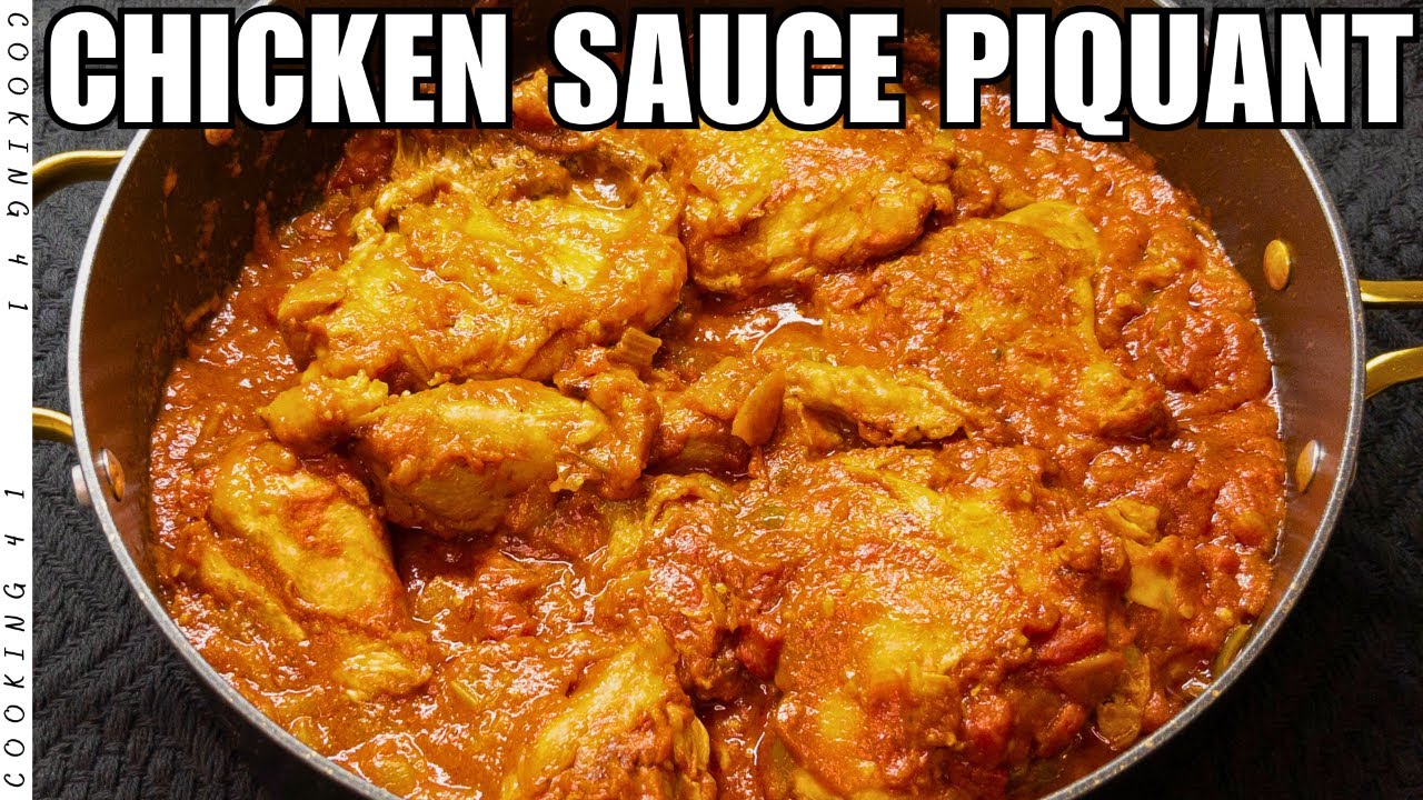 Chicken Sauce Piquant (a classic Cajun recipe)