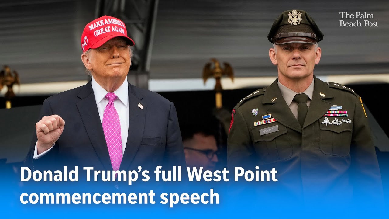 President Donald Trump commencement speech at West Point graduation on 'defining moment' for Army