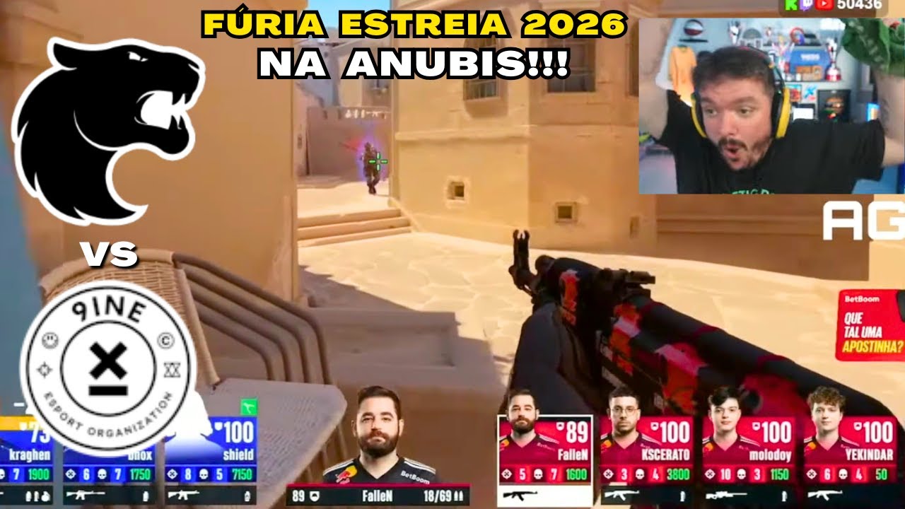 FURIA vs 9INE (Jogo Completo) BLAST BOUNTY 2026 SEASON 1