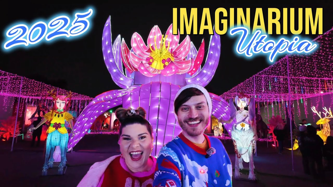 Imaginarium Utopia 2025 | Крупнейшее в Калифорнии световое шоу к праздникам
