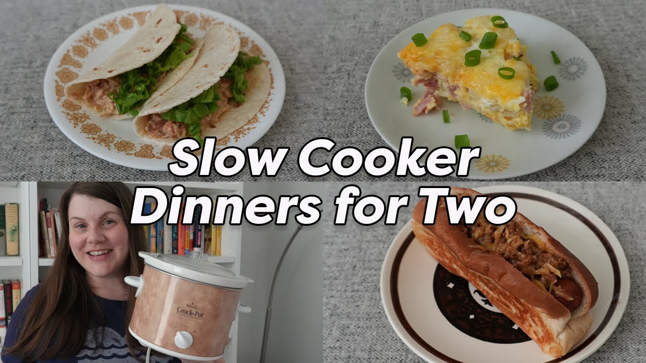 Making Easy Slow Cooker Dinners for Two People!