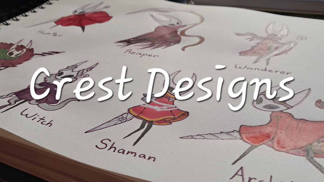 | Hollow Knight Silksong Crest Designs |
