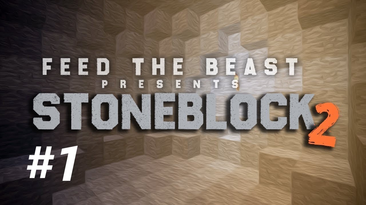 Minecraft StoneBlock 2 / Bölüm 1 / Herşeyi Taştan Yapıyoruz?!
