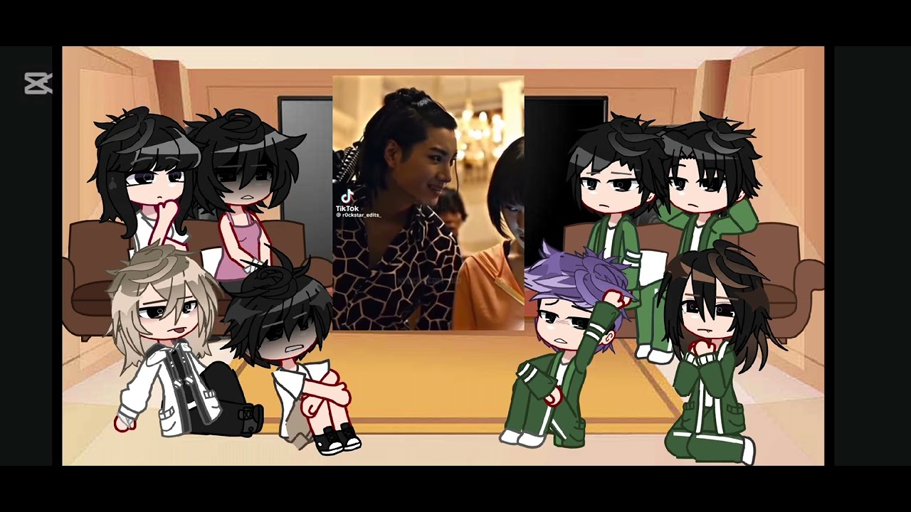 Squid game react to alice in borderland! pt2. GUYS THIS IS MY AU. read description.