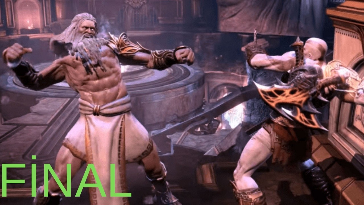 GOD OF WAR 3 ( FİNAL ) ZEUS DAN İNTİKAMIMIZI ALDIK