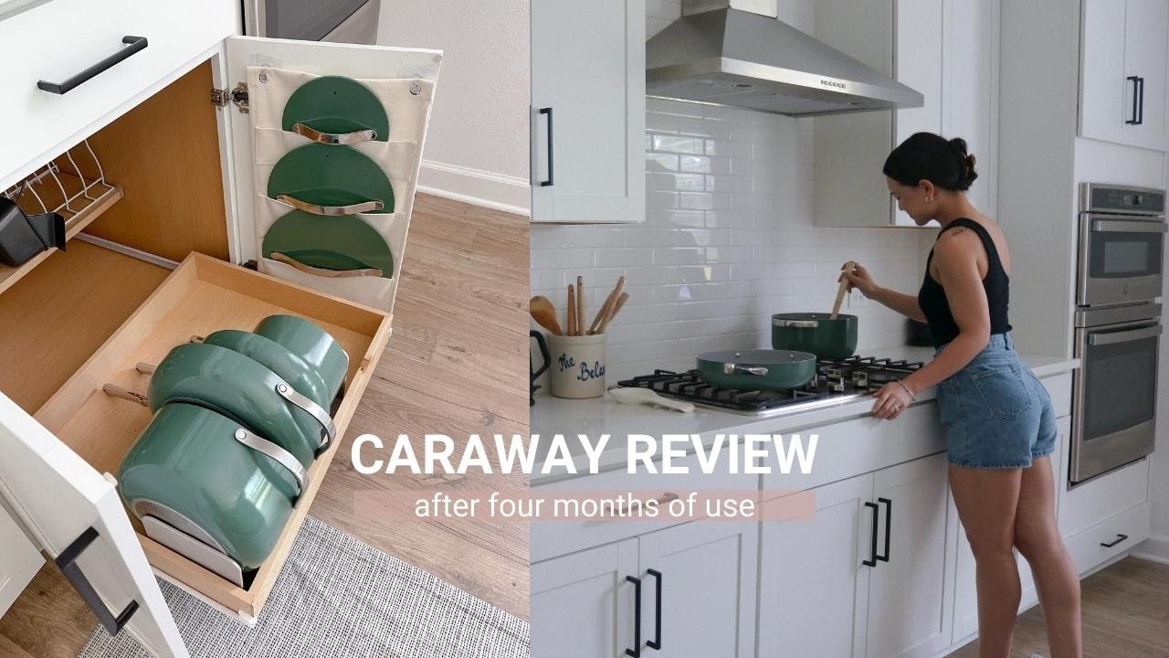 Caraway Cookware Honest Review (after 4 months) | non-toxic, eco friendly & aesthetically pleasing!