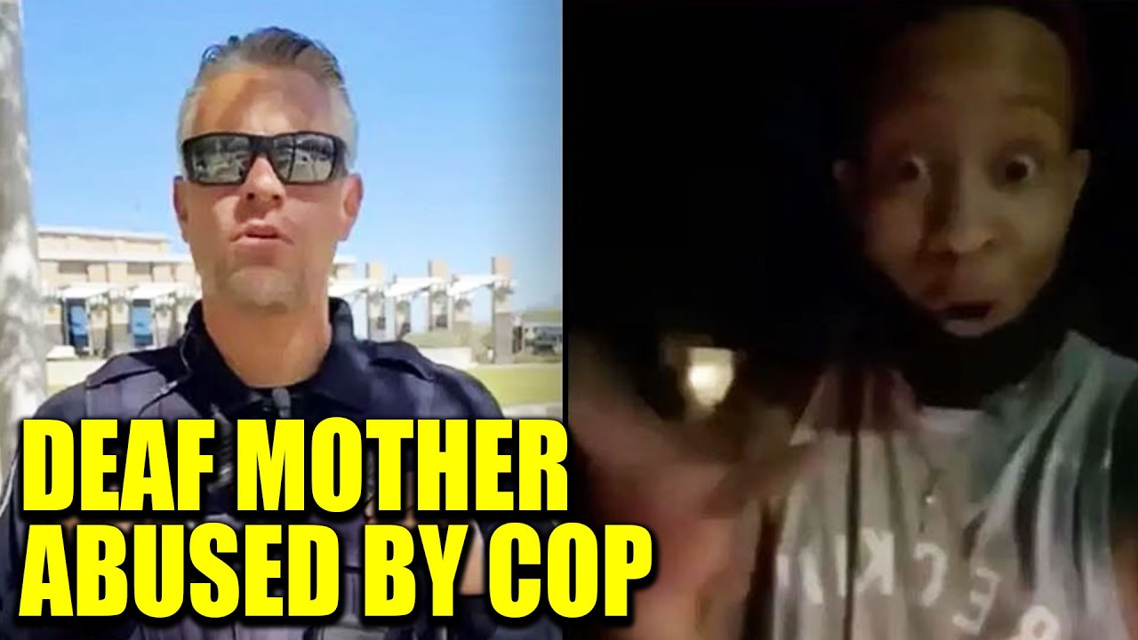 Cop YANKS Deaf Black Mother Out Her Car Who Didn't Understand Him
