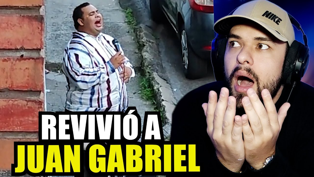 ¡¡TRAJO A LA VIDA A JUAN GABRIEL CANTANDO EN LAS CALLES!!💥 INCREIBLE IMITADOR - REACCION Y ANALISIS🎤