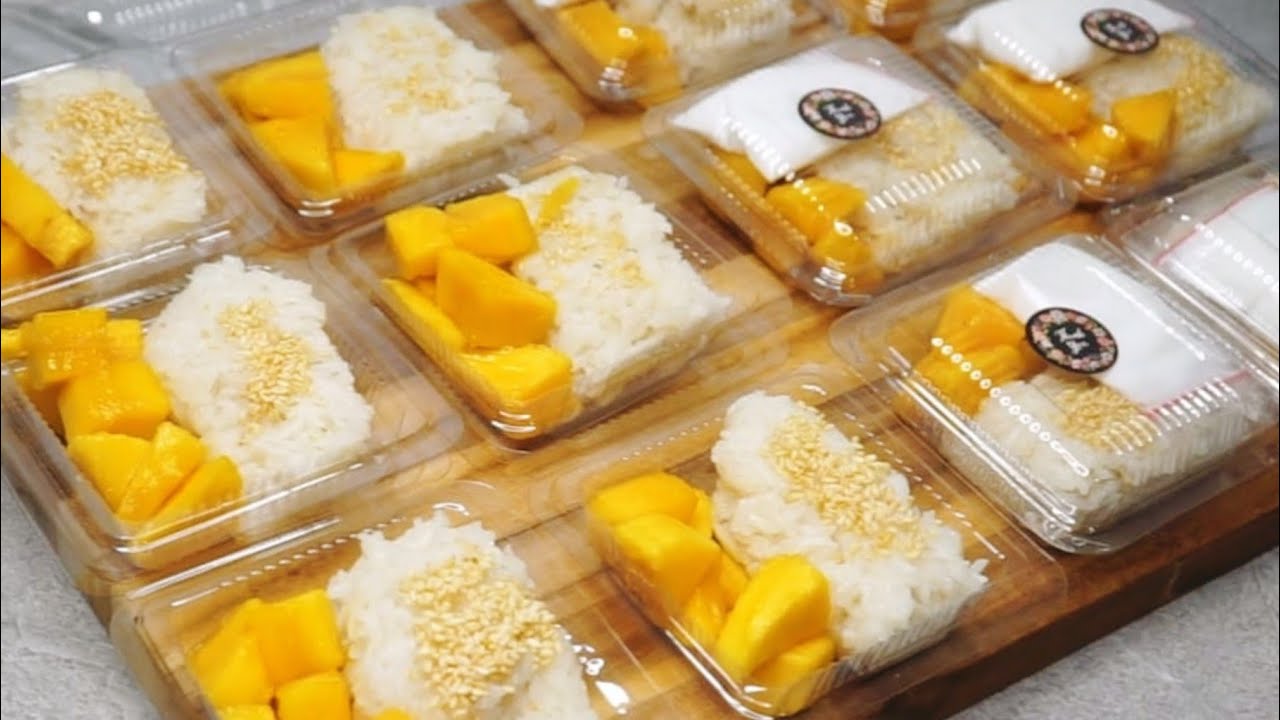 Cuma Jualan Mangga Ketan Yang Beli Ngantrinya Gak Abis-Abis‼️Ide Jualan Kekinian‼️Mango Sticky Rice