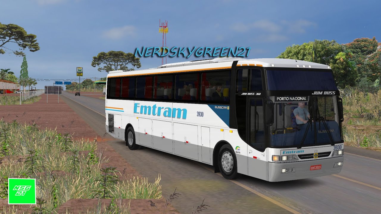 [OMSI 2] LANÇAMENTO Busscar Jumbuss 360 MB O-400RSE By EDSONV12 +G27/ Emtram - BV Extreme Reedit