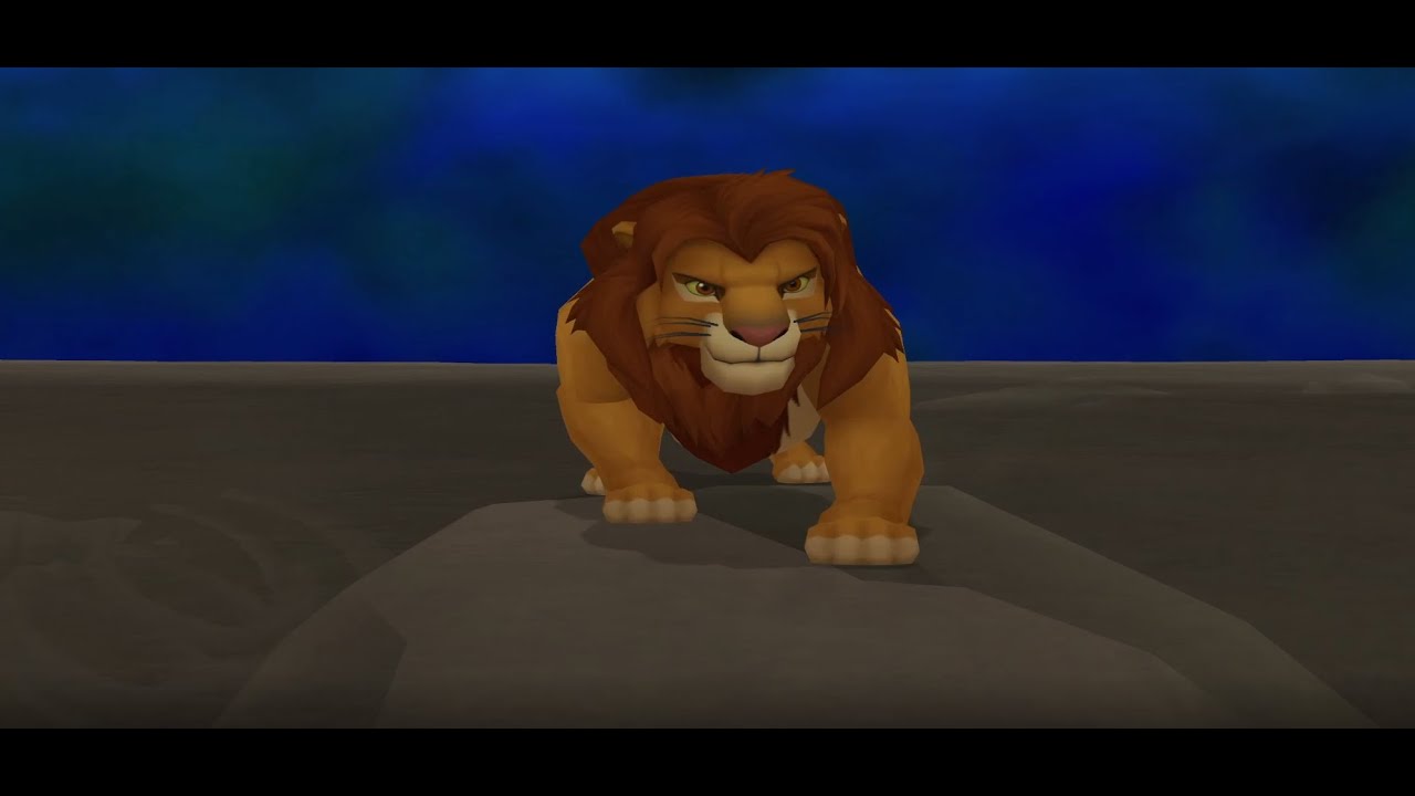 Kingdom hearts 2 Mod Simba vs Scar