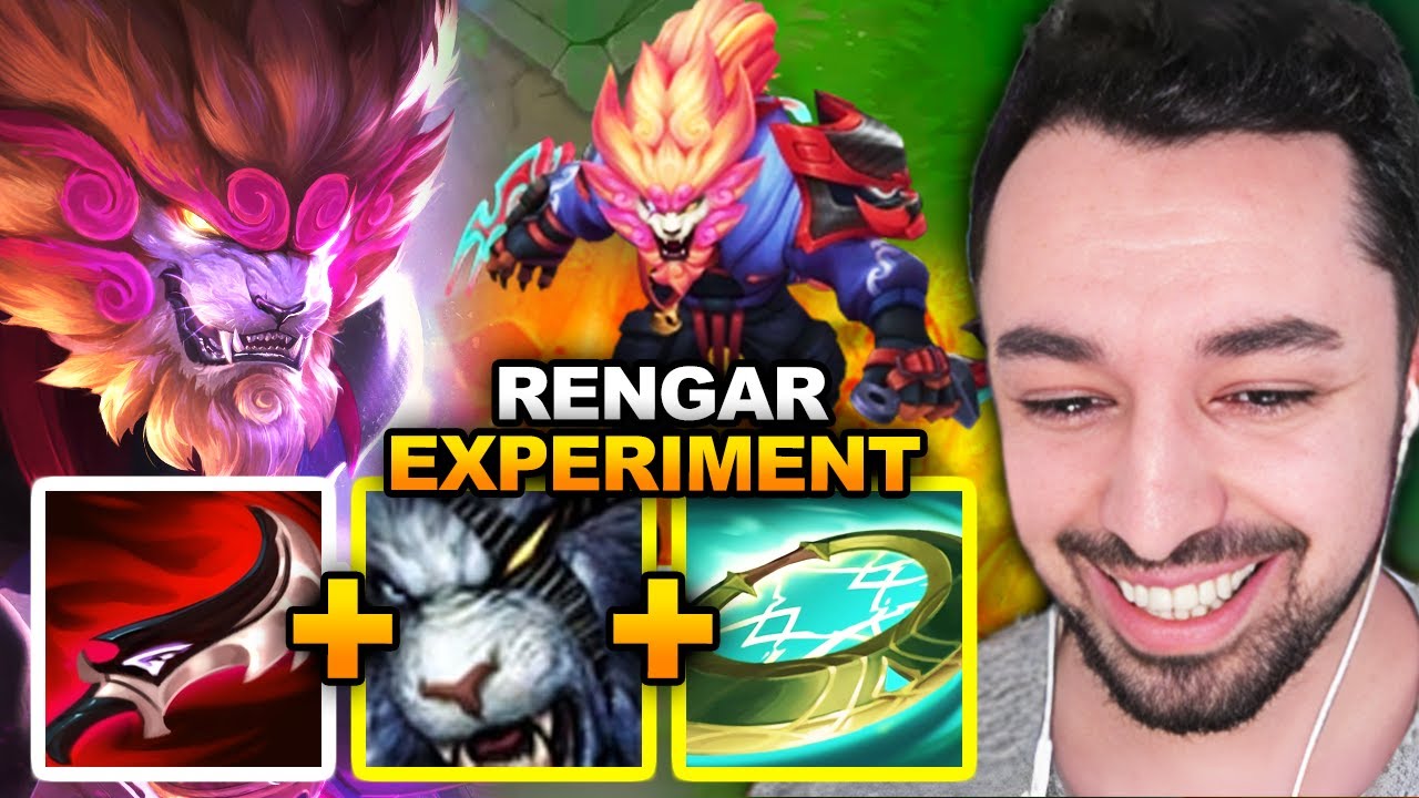 Rengar jungle but my ultimate is always up