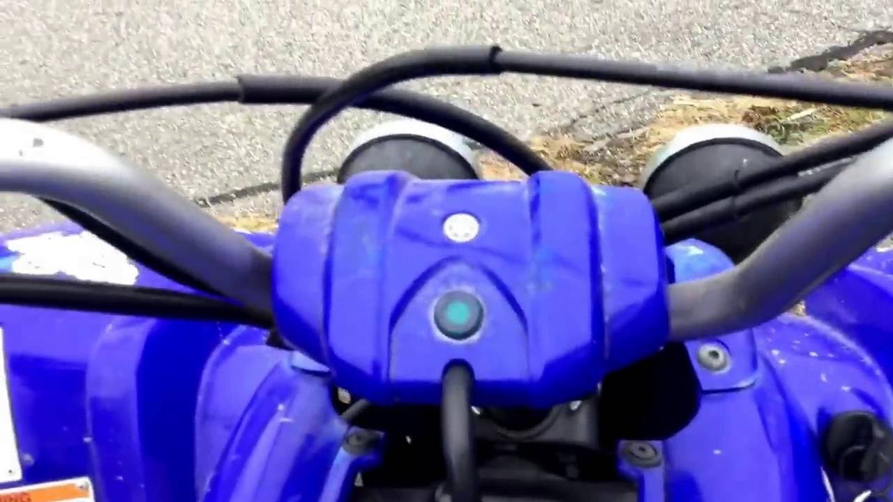 Yamaha raptor 80 review and ride