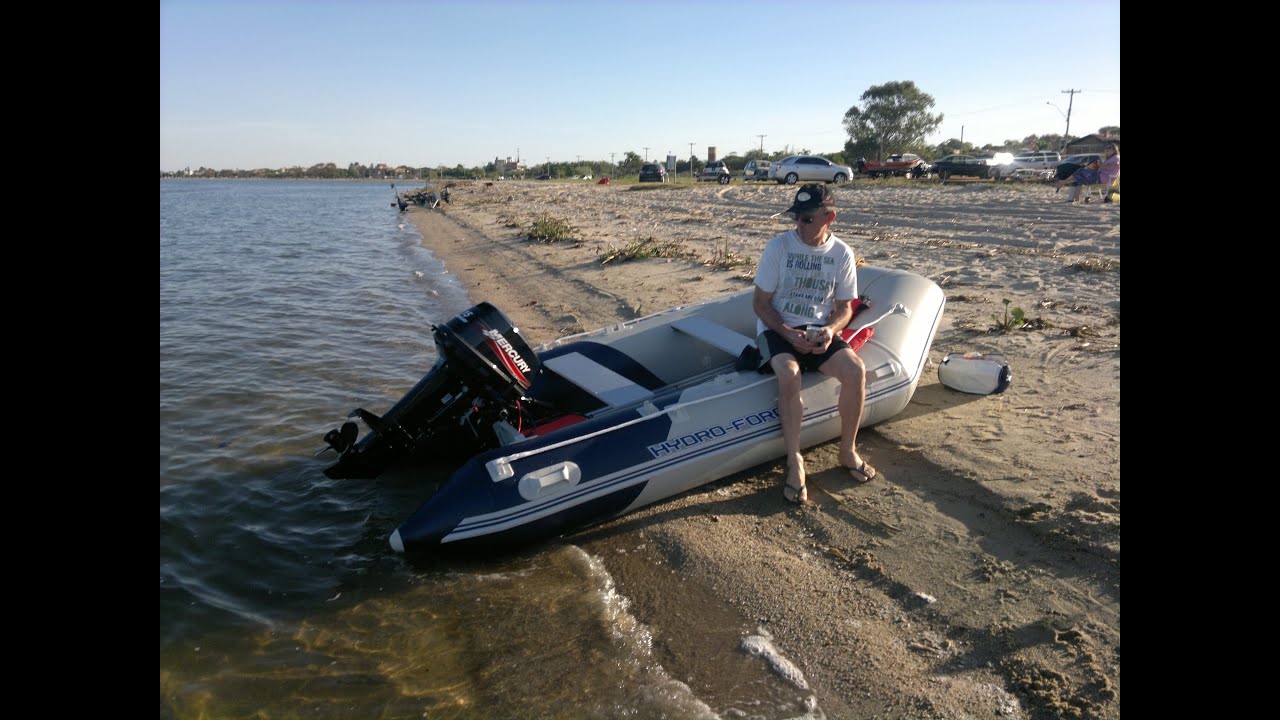 Bote Inflável Mirovia Com Motor De Popa Mercury Super 15HP