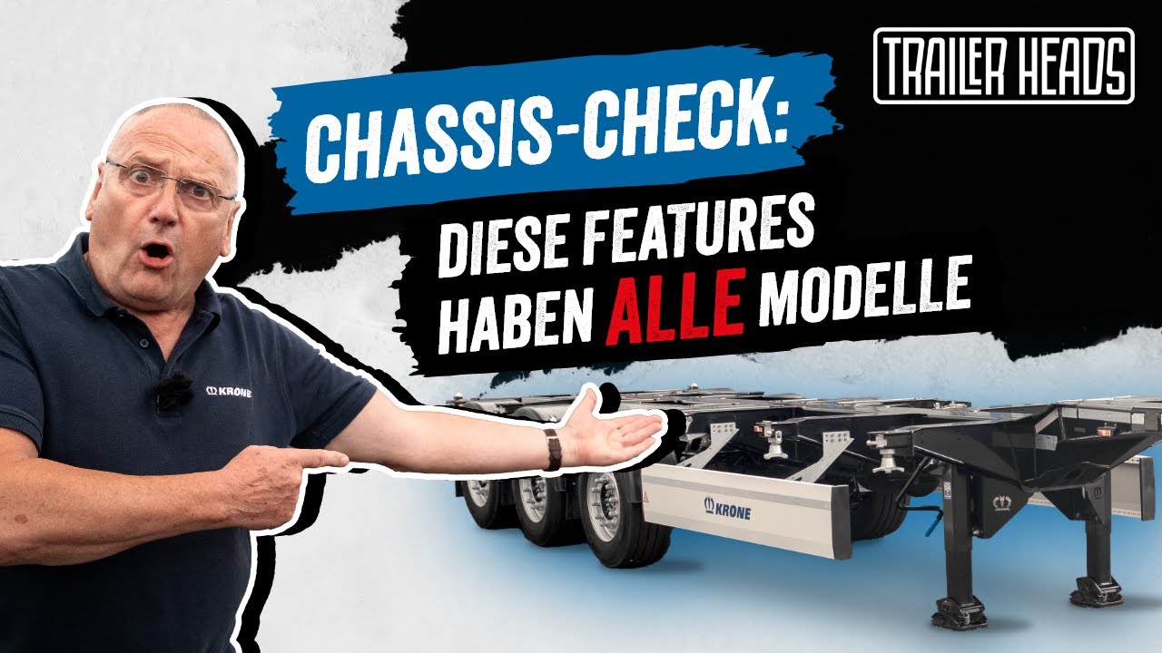 Kennst du schon ALLE Vorteile der KRONE Container-Chassis? | TRAILER HEADS