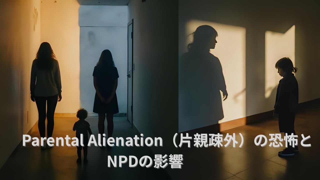 これは目に見えない“引き離し”です。Parental AlienationとNPDの恐怖。