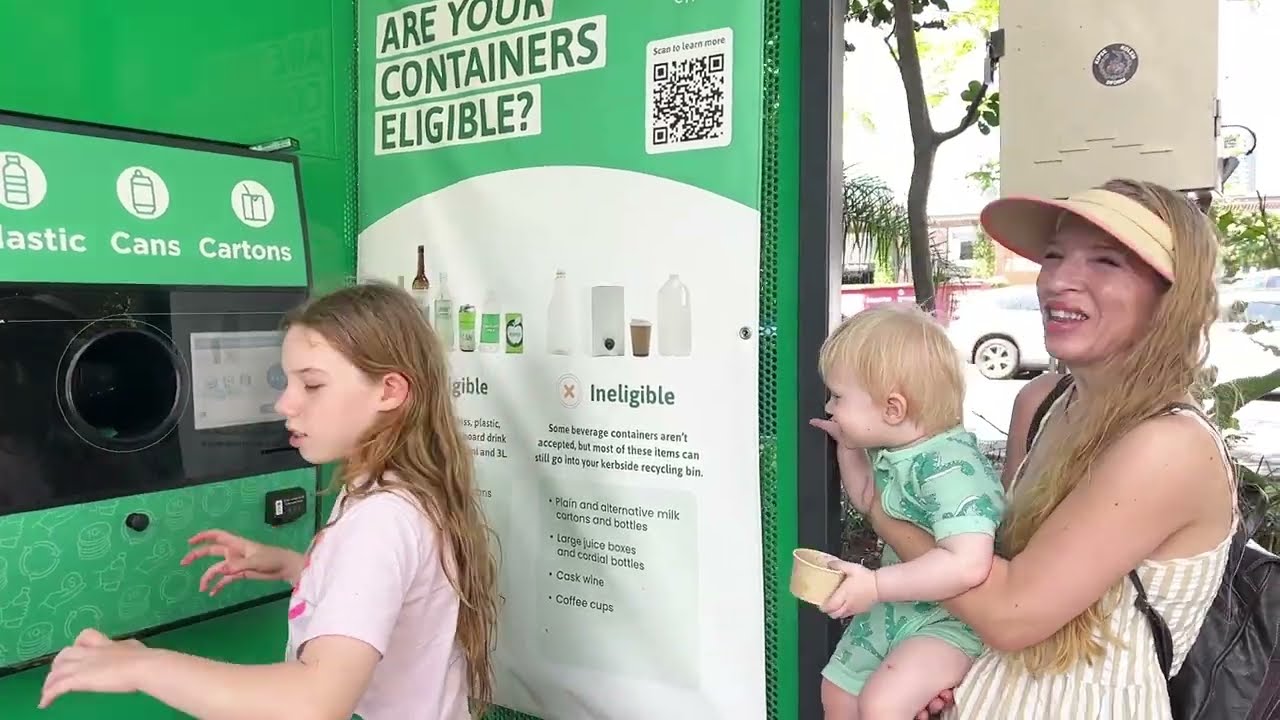 CONTAINERS FOR CHANGE GOLD COAST ||#recycling #recycleplastic #recycleplasticbottles