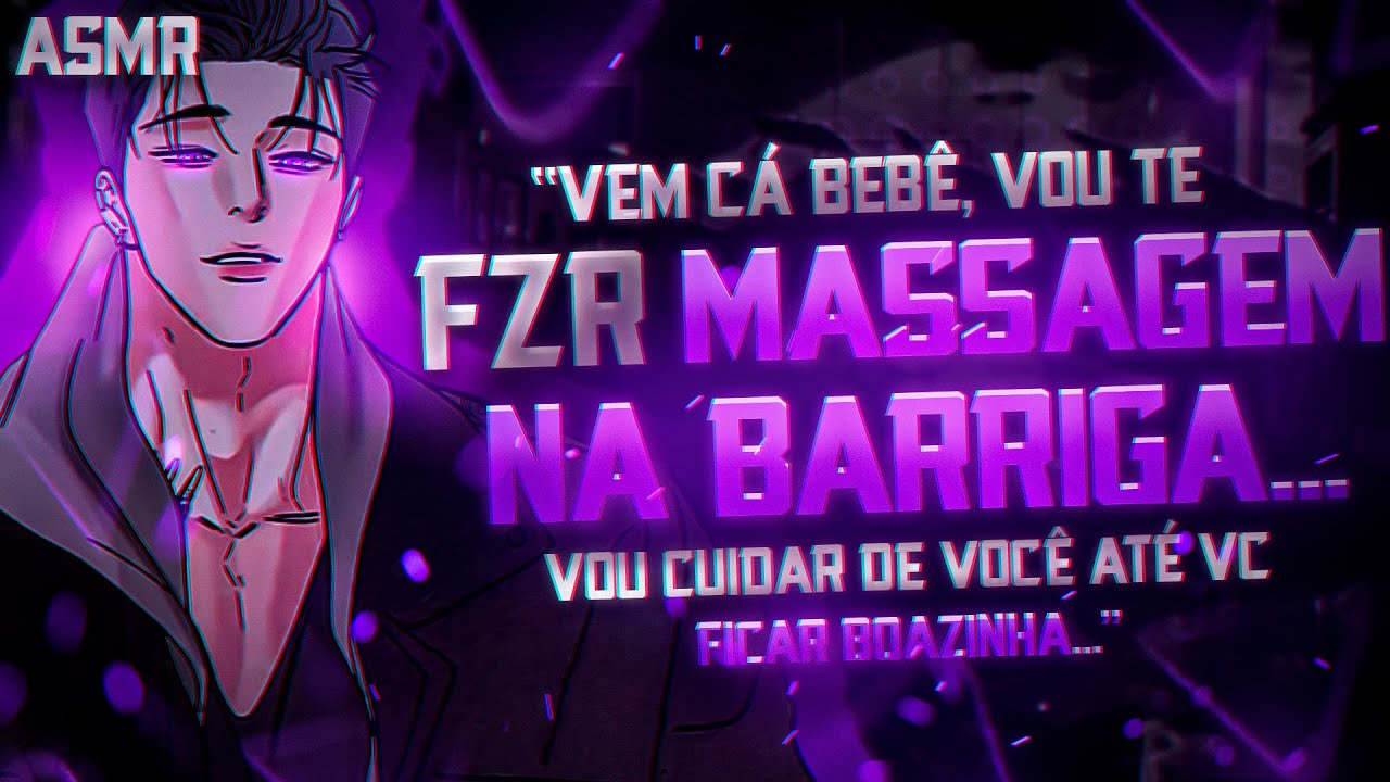 |ASMR| - NAMORADO CUIDANDO DE VOCÊ COM CÓLICA... (Amo cuidar da minha neném🥺) [Para dormir]