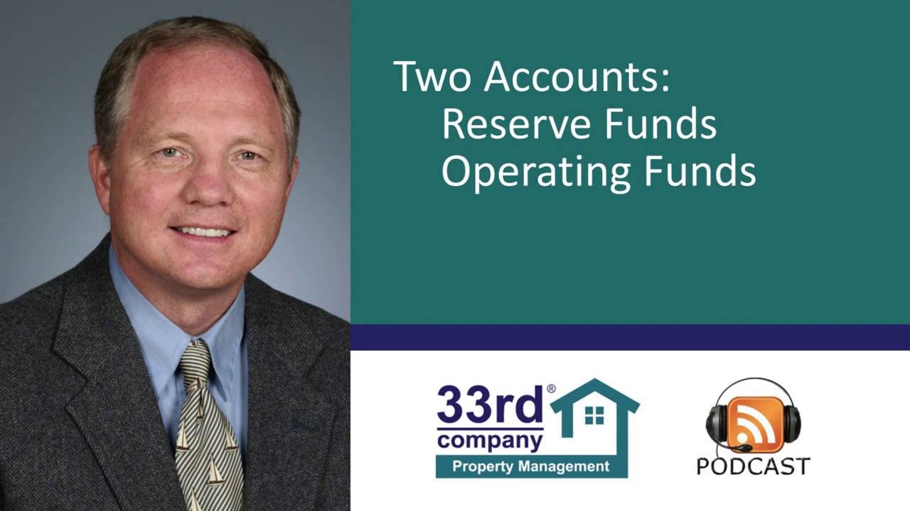 How a HOA Board Should Use Reserve Funds &ndash;  HOA/CIC Property Management Education