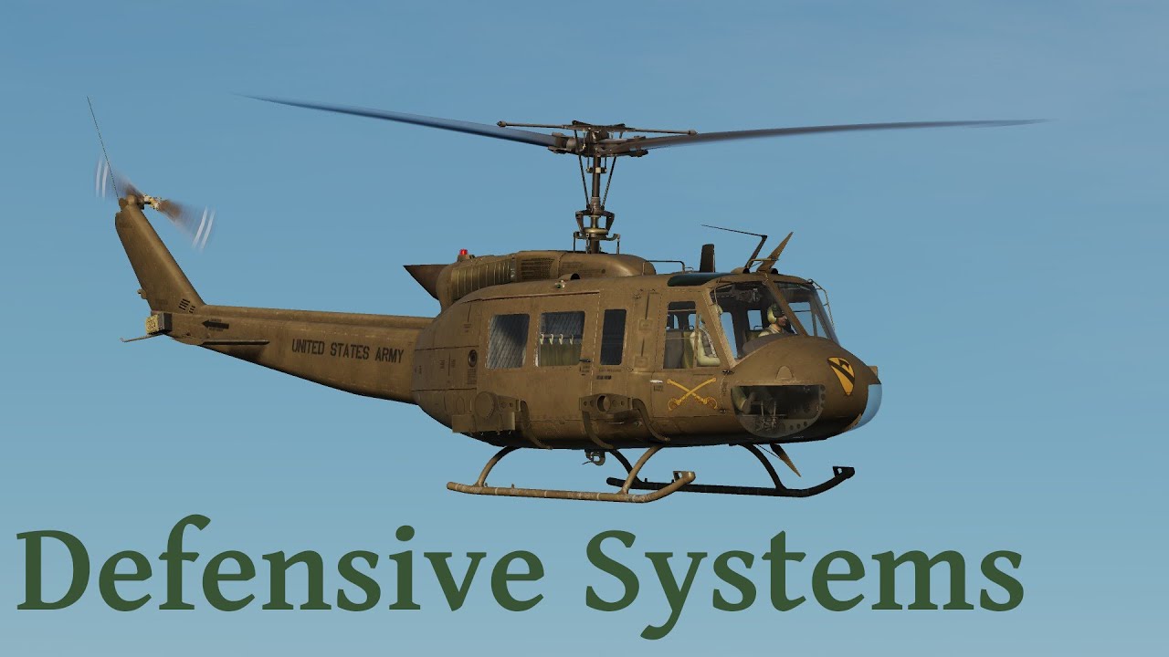 Система защиты вертолета DCS UH-1H