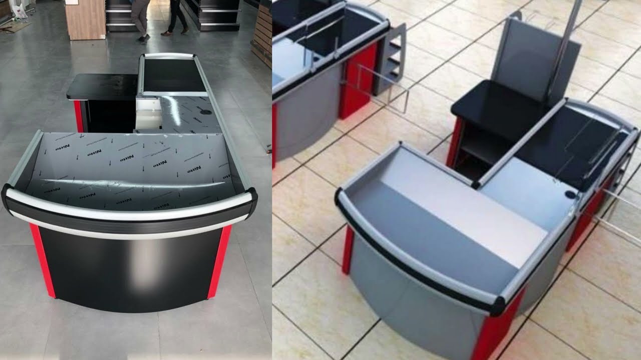 #checkoutcounter Get customised checkout counter for your supermarket.