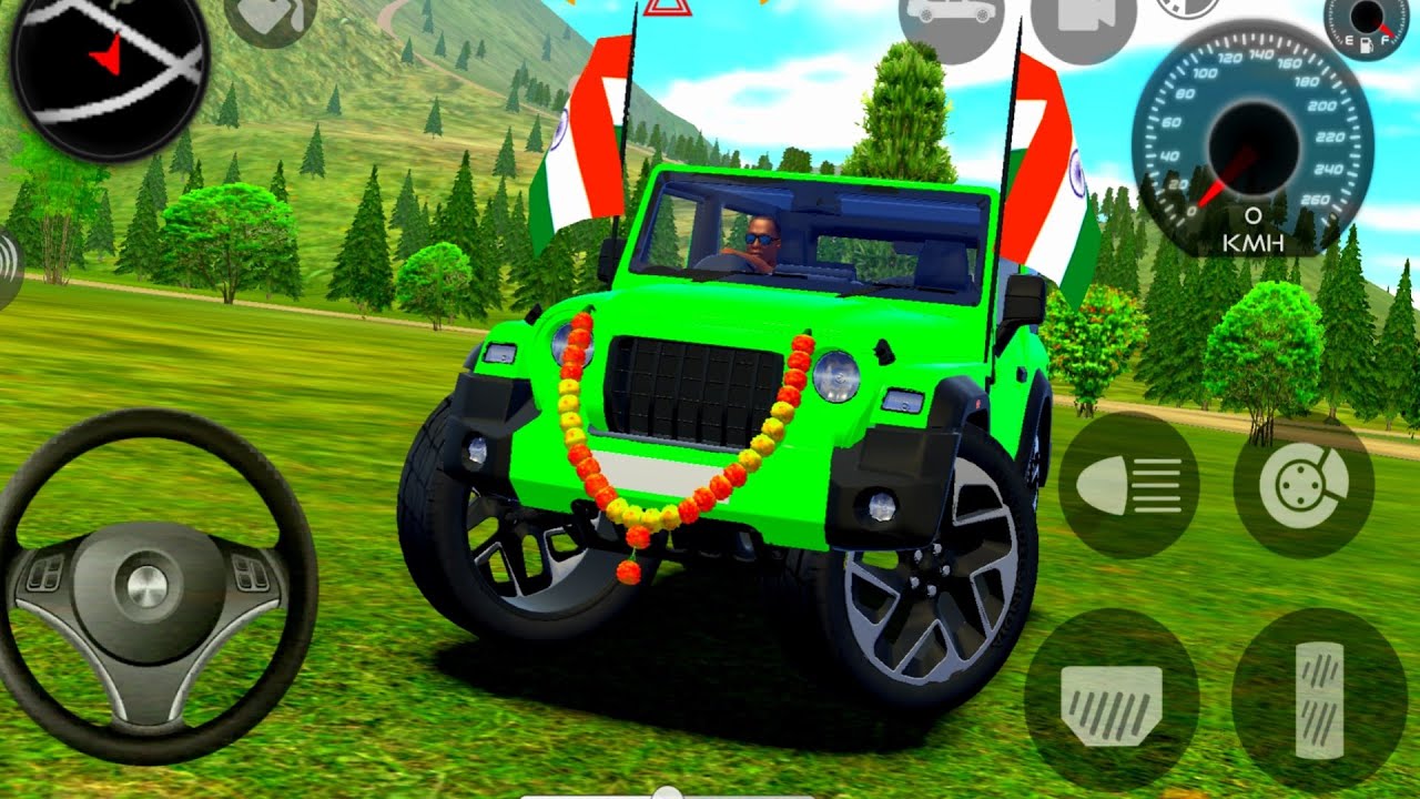 Modified Mahindra Thar Car Games: Indian Cars Gadi Wala Game Android Gameplay 2025