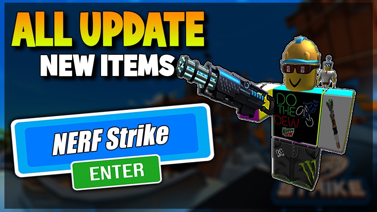 ALL *NEW* SECRET OP CODES!? Roblox Nerf Strike 2021