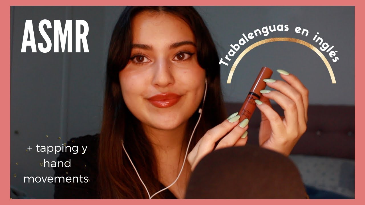 ASMR CHILE| Tongue twisters/trabalenguas en inglés| Kote Salas