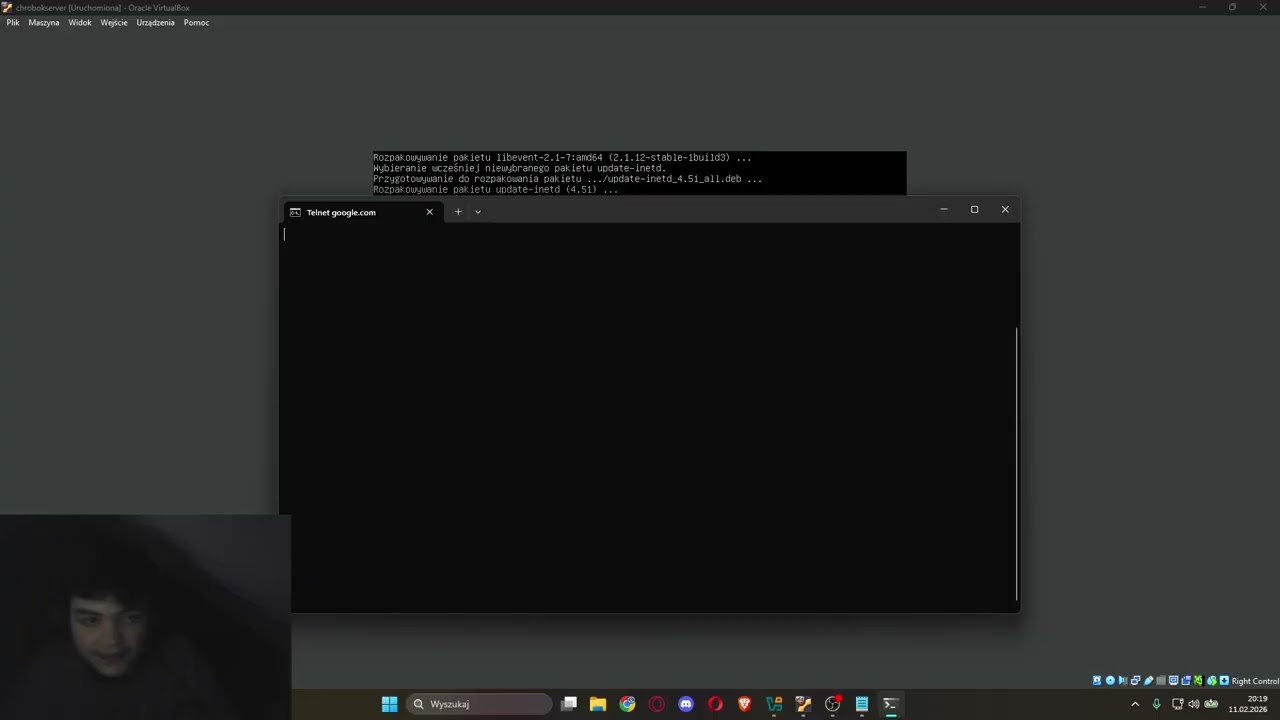 Instalacja i konfiguracja programu Telnet