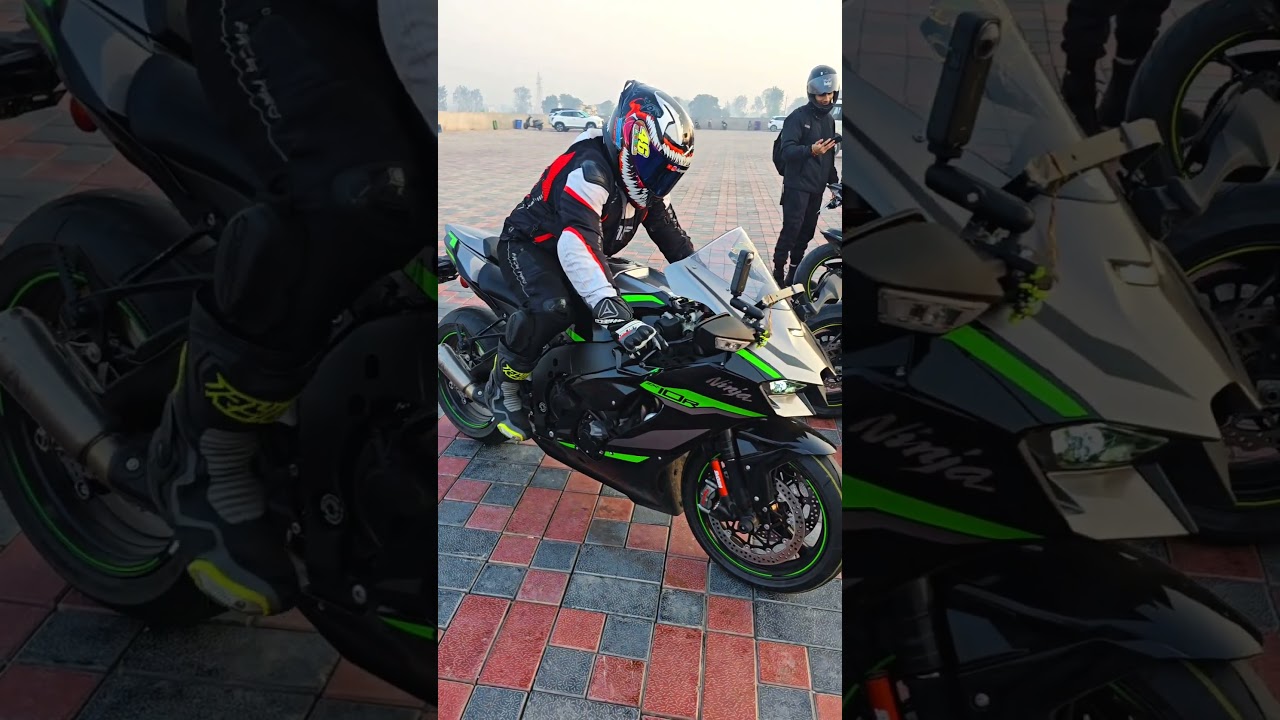 Brand New Zx10r with Arrow Exhaust 💯🎧🔊 #kawasaki #zx10r #arrow #whatsappstatus