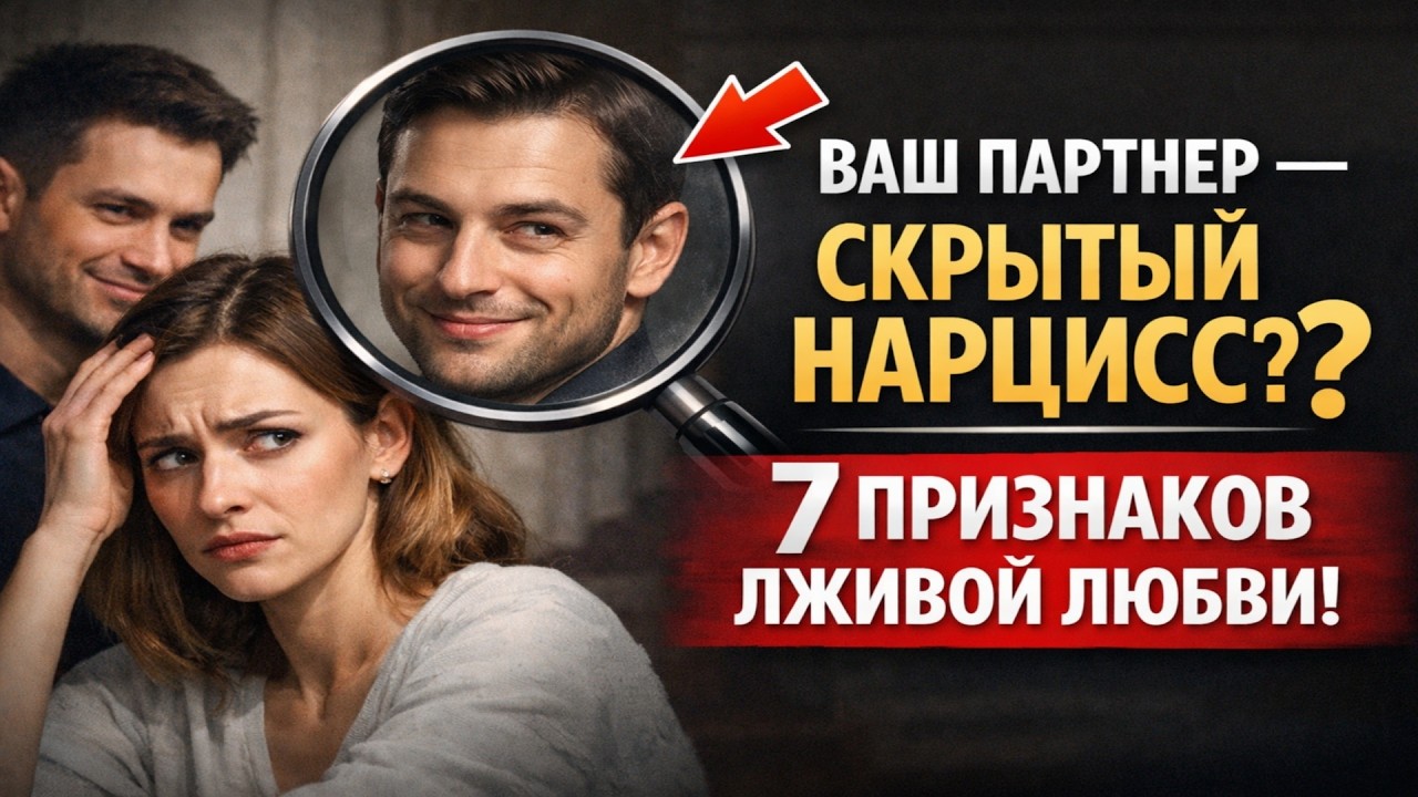 Ваш партнер — СКРЫТЫЙ НАРЦИСС? 7 признаков, которые вы принимали за любовь