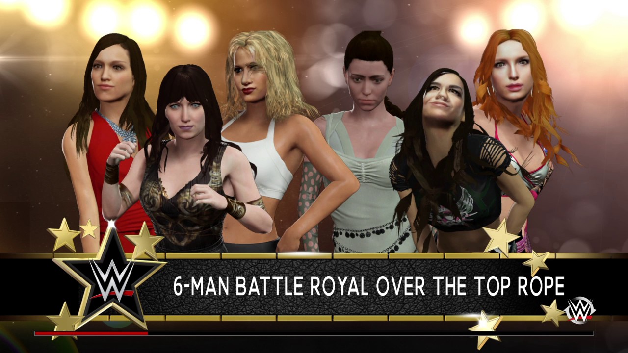 WWE 2K16 Newest Custom Divas Battle Royal