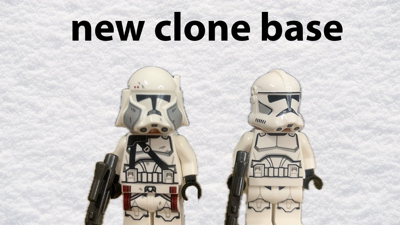 the new clone base battle lego stop motion