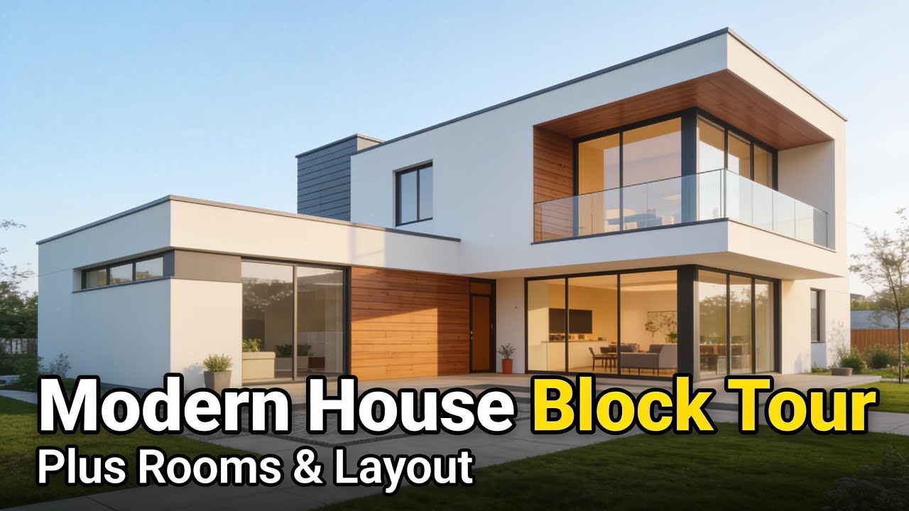 “Modern House Block Tour | Plus Rooms & Layout