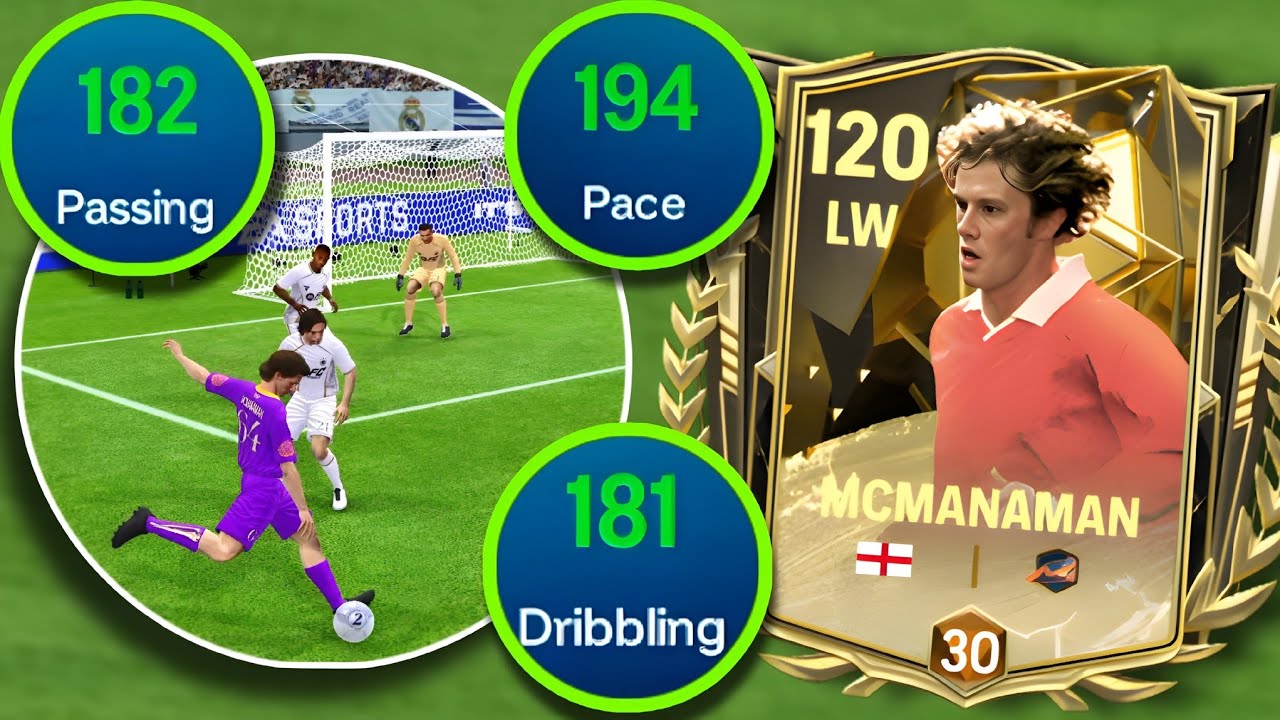 Обзор 115 McManaman &ndash; Скрытая жемчужина LW в FC Mobile? 🔥⚡