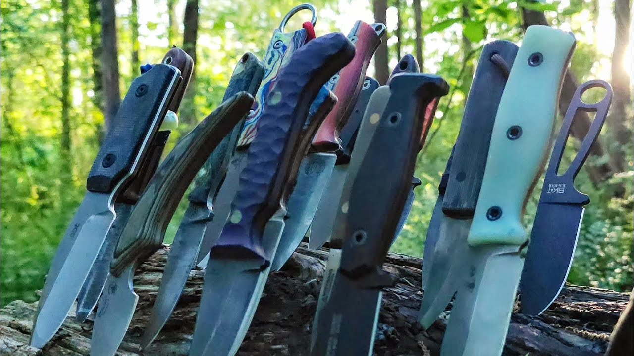 Every Small Fixed Blade I Have (basically)