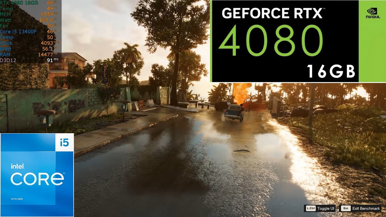 Far Cry 6 - RTX 4080 (1440p Max Settings) Gameplay